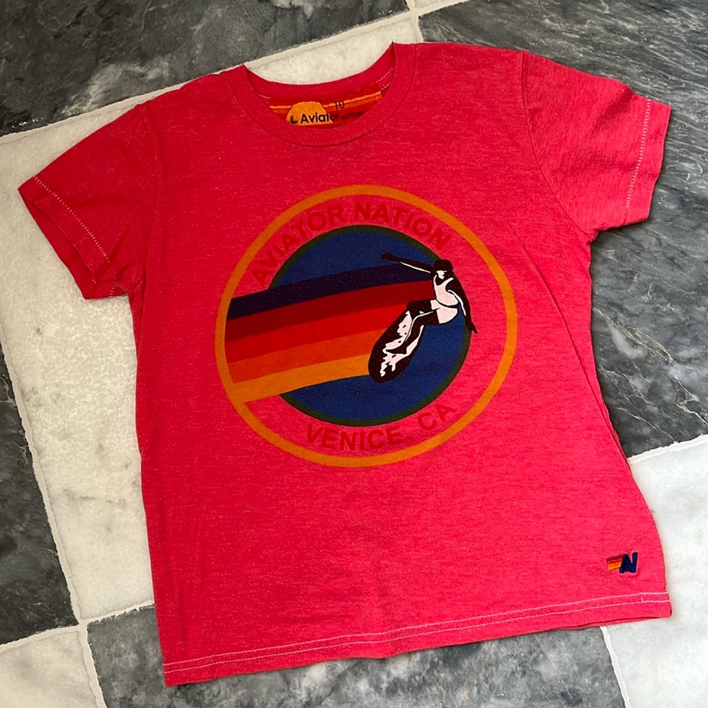 Kids Aviator Nation Tee